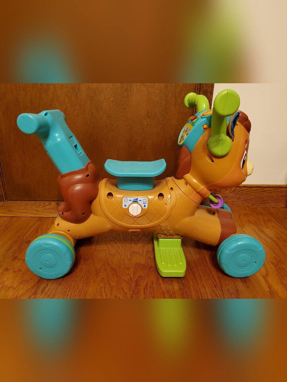 VTech 3-in-1 Bounce & Go Pony | Interactive & Educational Push, Ride & Bounce